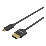Smallrig Cabo Micro Hdmi P/ Hdmi Ultraslim Fino 55cm 3043