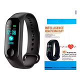 Smart Bracelet M3 Inteligente Preto Fitness