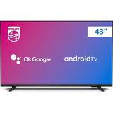 Smart Tv Android 43'' Full Hd 43p Philips Bivolt 127v