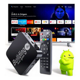 Smart Tv Box Android 4k Hd 2gb Ram 16gb Brinde Mini Teclado