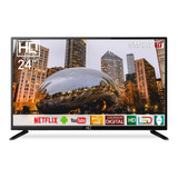 Smart Tv Led 24 Hq 2 Hdmi 2 Usb Wi-fi Android 11 Quad Core