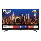 Smart Tv Philco Ptv55q20snbl Dled 4k