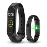 Smartband M4 Mede Pressão Batimentos Oxigênio Android E Ios