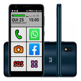 Smartphone Do Idoso 4g Letras Grandes Dual 32gb Tela 5.45'