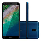 Smartphone Nokia C01 Plus 4g 32gb Tela 5 45 5mp Azul Cor Azul