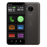 Smartphone Nokia P Idoso 64gb Tela E Ícones Grandes Zap Face