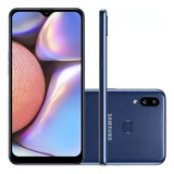 Smartphone Samsung Galaxy A10s Tela De 6.2 32gb 2gb Ram Azul