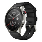 Smartwatch Amazfit Gtr 4 Sport, Tela Amoled 1.43 , Pulseira Superspeed Black, Gps, Resistente À Água 50m