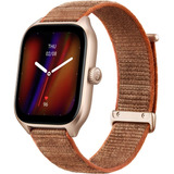 Smartwatch Amazfit Gts 4 1.75 Black, Pulseira Autumn Brown Cor Da Caixa Black