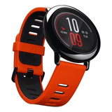 Smartwatch Amazfit Sport Pace Tela De 1.34 Com Pulseira De Silicone Cor Vermelho/preto Y Caixa Color Preto