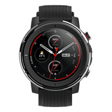 Smartwatch Amazfit Sport Stratos 3 Tela De 1.34 Com Pulseira De Silicone Cor Black Y Caixa Color Preto