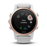Smartwatch Garmin Fnix 5s Premium Multisport Gps Em Ouro Ros