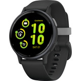 Smartwatch Garmin Vívoactive Vivoactive 5 Tela De 1.2 Com Pulseira Cor Preto
