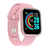 Smartwatch Magiabrás D20 Plus Relógio Inteligente Smartband 2 1.3  Caixa 40mm De  Plástico  Rosa, Pulseira  Rosa E O Arco  Rosa D20s
