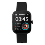 Smartwatch Masculino Preto Tela Ultra À Prova D'água Mormaii