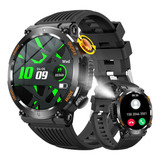 Smartwatch Militar Para Homens Com Lanterna Led 450m