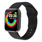 Smartwatch Miza D20 Plus Tela De 41.5mm Com Pulseira Cor Preto