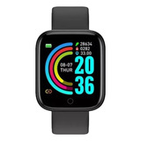 Smartwatch Relógio Inteligente Digital Ios Android D20 Preto