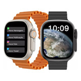 Smartwatch W68+ Ultra Series 8 Nfc Tela 2,02