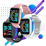 Smartwatch Y68 1.3' Bluetooth Relógio Inteligente Touch Usb