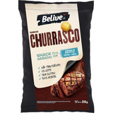 Snack De Arroz Sabor Churrasco 35g Sem Glúten - Belive