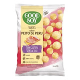 Snack Salgado Sem Glúten Sabor Peito De Peru - Good Soy 25g