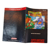 Snes Super Mario World 2 Yoshi's Island Somente O Manual 