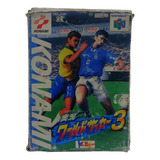 Só Caixa Jikkyou World Soccer 3 Nintendo 64 N64 Original