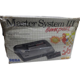Só Caixa Master System 3 Original Com Durex