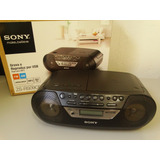 Só Cd Não Funciona Micro System Boombox Sony Leia Descrição!