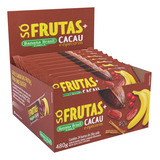 Só Frutas Cacau Barra Sem Glúten Dp 24x20g Banana Brasil 