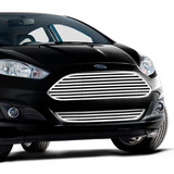 Sobre Grade Cromada Aço Inox Ford New Fiesta 2014/