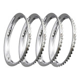 Sobre-aros Aro 13 P/ Roda Gol Chevette Passat Corcel - Metal