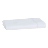Sobrelençol Solteiro Percal 180 Fios King Basic Percalle Algodão Branco Buddemeyer