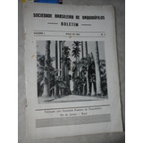 Sociedade Brasileira De Orquideas Boletim N 4 De 1958 
