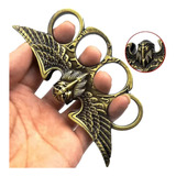 Soco Inglês Luxo Em Aço Trabalhado Abutre Bronze - C/ Nfe