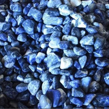 Sodalita 2-4cm Pedras Naturais Brasileiras Polidas - 1kg