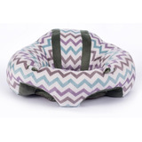 Sofá Almofada Poltrona Pelúcia Chevron Baby