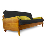 Sofa Cama Futon Paris Madeira Nobre