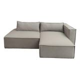 Sofá Com Chaise Pronta Entrega 2,20m