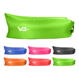 Sofá De Ar Inflável Camping Confortável Saco De Dormir Vg+