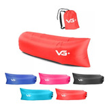 Sofá Hug Air Bag Inflável Para Camping Vg+