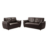 Sofá Rondomóveis 3 E 2 Lugares R220 Cosmo P.u Café