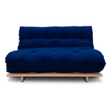 Sofá-cama Futon Casal Slim 128x188x10cm - Futon Brasil 