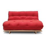 Sofá-cama Futon Slim Casal 128x188x10cm - Futon Brasil 