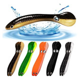 Soft Bionic Lure Plastic - Pacote Com 10 Iscas Realistas De