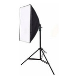 Soft Box Estúdio 50 X 70 Soquete E27 + Tripe 2m Luz Contínua