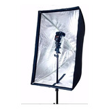 Softbox 60x90 Universal Tipo Sombrinha Flash Tocha Contínua