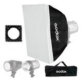 Softbox Godox 60x60 Para Flash Estudio Tocha K-150a 250di