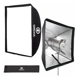 Softbox Sombrinha Greika 90x90 Cm Universal Flash + Capa